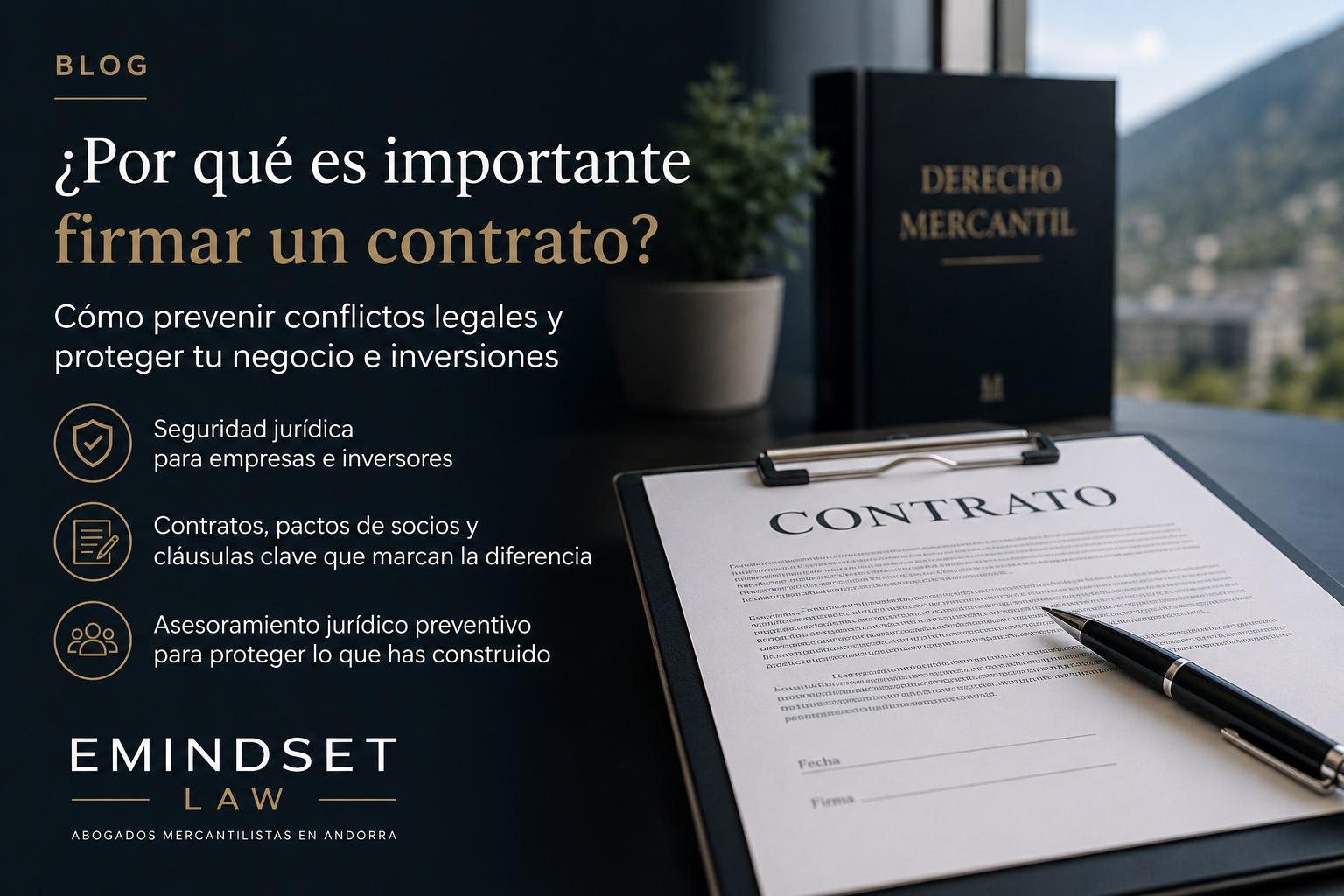 ¿Por qué es importante firmar un contrato? La mejor forma de prevenir conflictos legales